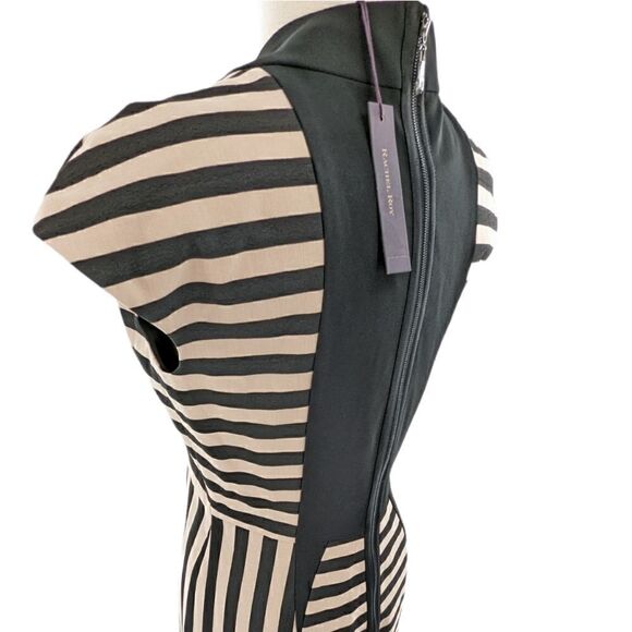 NWT Rachel Roy striped dress size 8 - Picture 2 of 14